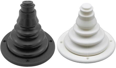 Pasacables universal, cortafuegos, barco, motor de barco, arnés de dirección, cable del acelerador, cambio de 120 mm, manguito de goma (negro)