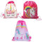 TNSRAY 3 Licorne Sacs de Sport à Cordon, Cadeaux Licorne pour Les Filles,Sac à Cordon Sport Enfant Imperméable Sac de Piscine à Cordelette Petit Sac à Dos à Cordon pour Gym Yoga Ecole Natation Camping
