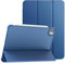 TiMOVO Funda para iPad Pro 11 Pulgadas M4 2024, Funda Delgada con Soporte para iPad Pro 11 de 5ª Generación, Carcasa Inteligente con Parte Traslúcida, Soporta Pencil Pro y Pencil(USB-C), Azul Marino