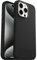 OtterBox Symmetry Series Cactus Leather MagSafe Hülle für iPhone 15 Pro Max, stoßfest, sturzsicher, dünne Schutzhülle, 3X mehr Stürze als nach Militärstandard, Schwarz