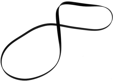 CAXUSD 5stücke Rubber Turntable Belt Für Plattenspieler Lange Schwarze Gummibänder Langlebig Und Stabil Für Optimalen Zum Reparieren Von Schallplattenlaufwerken