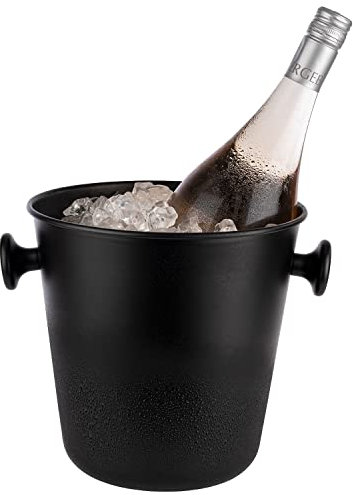 APS 36117 Cantinetta frigo per vino/champagne, alluminio, Ø 27 cm, altezza 24 cm, capacità 8 litri