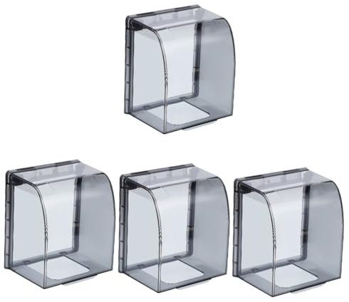 BUGUUYO 4pcs Electrical Outlet Cover Protector Socket Cover for Indoor and Outdoor Use Rain for Home Safety