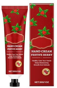 Reichhaltige, pflegende Handcreme mit reinen Extrakten, spendet tiefenwirksam Feuchtigkeit, ideal für trockene Haut, beruhigende und revitalisierende Inhaltsstoffe Unj355 (A, 11x4x3cm)