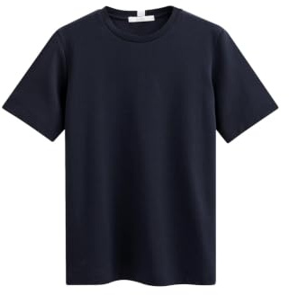 NEXT Damen Standard Schweres T-Shirt mit Rundhalsausschnitt