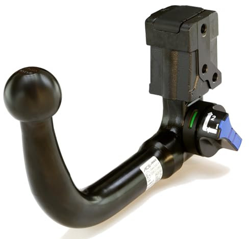 RIDIGO Anhängerkupplung abnehmbar für Volkswagen Golf 6 VI AJ5 Variant 07/2005-07/2013 mit universalem E-Satz 13-polig