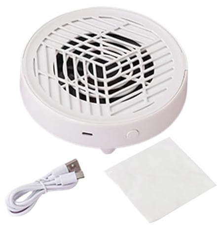 Dust Collector for Nails Quiet Electric Cleaner | Nail Duster Collector for Home Salon Manicure Beauty Station Women Beginners