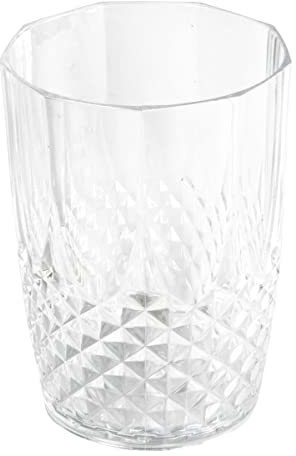 alpina Gläser Set 6-Teilig - Trinkgläser mit Kristalleffekt 400ml - Wassergläser Set für Sekt, Wasser und Cocktails