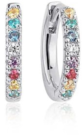 Ohrringe Ellera Regenbogen Grande Sterlingsilber 925