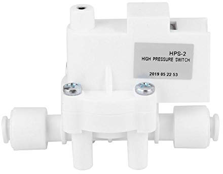 Pressostato di Alta Pressione, Sistema Ad Osmosi Inversa Samfox Ro Pressostato di Alta Pressione per Serbatoio Acqua Installatori Pompa 0,25 Mpa