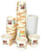 MEDAC Lot de 100 gobelets décoratifs 8 cl pour café + couvercle en carton blanc Paper Cup for Hot Drinks And Coffee with Cover