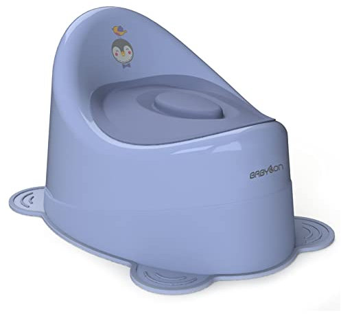 BABYLON Snail pot bebe toilette, antidérapant petit pot toilette bébé, wc enfant, anatomique pot bebe, pot pour enfants, petit pot bébé violet