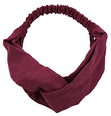 Haarband Damen Samt Stirnband Haarschmuck Stretch Mädchen Modern Haarbänder Einfarbig Vintage Retro Stirnbänder Headband Deko Hair Zubehör Frauen Täglich Sport Fitness Yoga Outdoor Lauf