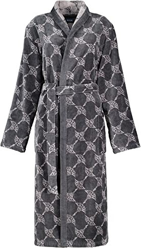 Joop! Bademäntel Damen Schalkragen Cornflower 1645 anthrazit - 77 XL