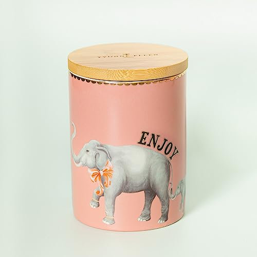 YVONNE ELLEN Tiger Storage Jar (Yvonne Ellen Elephant Storage Jar (medium))