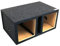 Atrend 12” Dual Vented Subwoofer/Speaker Enclosure Subwoofer Box Designed for Kicker Solo-Baric Model L5 & L7 Subwoofers – Nickel Finish Speaker Terminal. Let The Music Move You