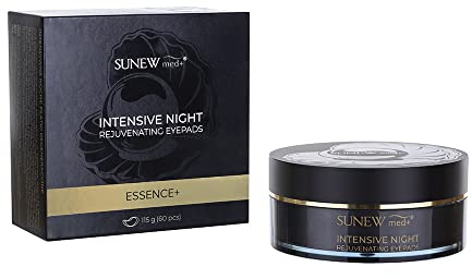 ESSENCE+ regenerierende Augenpflaster für die Nacht, gegen Falten, Schwellungen und Augenringe, feuchtigkeitsspendend