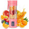 Maizoon Vaso Mezclador de Zumo Rosa Seis Cuchillas Portátil Carga USB Vida Sana Batido de Frutas y Verduras Triturado de Hielo Alimentación Complementaria para Bebés