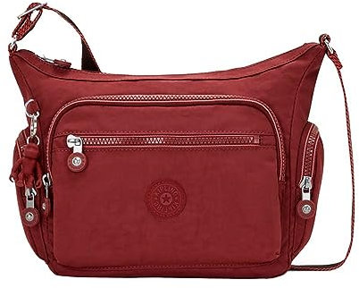 Kipling Tasche mit verstellbarem Schultergurt, bequeme Außentaschen, geschlossene Seitentaschen mit Reißverschluss 29 x 16,5 x 22 cm, nicht definiert, A1N FLARING RUST, rot