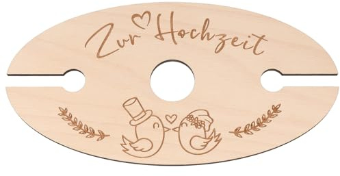 Spruchreif | Praktisches Geschenk für Weinliebhaber | Weinglashalter aus Holz | Weinständer | Geschenkidee | Geschenk zur Hochzeit