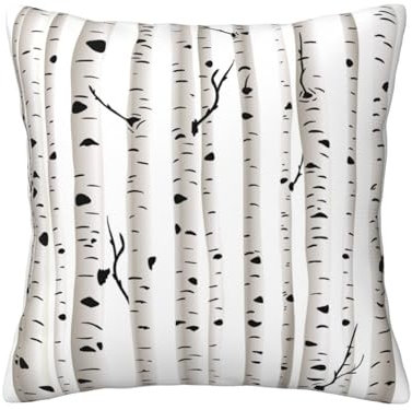 ALLiYa Birke Tree Four Seasons Universal-Kissenbezug für Bett, Sofa, Taillenkissen, Heimdekoration