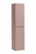 Muebles Slavic Armadietto da bagno a 6 ripiani laminato rosa 160 cm, mobile da bagno moderno