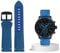 SOMKB 22 mm Nylon-Armband für Mido M026.629/430 Ocean Star M042.430 Ersatz-Armband für Herren, 22 mm, Achat