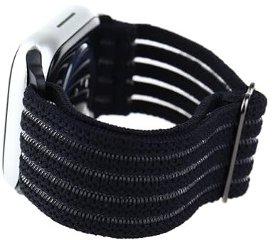 SITAFU Compatible con Correa Apple Watch 41mm 40mm 38mm, Sport Solo Loop Nailon Pulsera Repuesto, Correas Malla Elástica Ajustable para Apple Watch Serie 9/8/7/6/SE/5/4/3/2/1