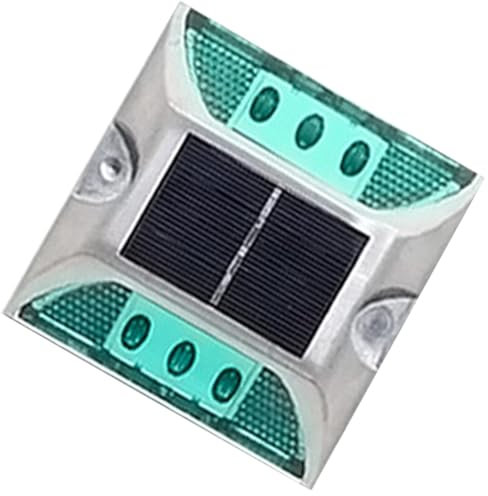 Sghtil Solar-Auffahrtreflektoren, Straßen-Sonnenreflektoren | Solarleuchten für Auffahrt | Solar-Erhöhte Fahrbahnmarkierung, langlebige Warnleuchten für den Außenbereich