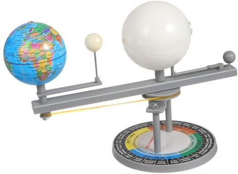 BESTonZON Planet-Modell-Spielzeug Instrument Astronomie Wissenschaftlich Motorisierte Solaranlagen Lernspielzeug des Sonnensystems Solarsystem-kit Lehren Gerät Erdkunde Orbital Plastik