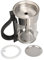 TIKATARER Cafetera De Vidrio, Cafetera Italiana De Vidrio Y Acero Inoxidable Cafetera Para 4 Tazas Tamaño Cafetera Italiana Para Inducción, Cerámica, Estufa De Gas Y Eléctrica