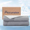 ACCURATEX Kühldecke 240×220 cm, Sommerdecke mit Q-Max > 0.45 Arc-Chill Kühlfaser, Leichtgewicht & Atmungsaktiv für Heiße Schläfer, Nachtschweiß und Klimaregulierung, Kühlende Decke für Sommer, Grau