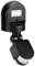 110 V-240 V Regolabile con interruttore a sensore di movimento a infrarossi per sensori di movimento a corpo PIR con viti di installazione(Nero)