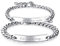 Cupimatch Paare Armband mit Gravur Ein Leben Lang an Deiner Seite für Verliebte Edelstahl Pärchen Partner Schmuck Silber