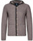 Almbock Herren Strickjacke mit Kapuze, braun, Größe XL