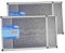 Fenestrelle Expandable Window Screen - Horizontal (50cm H x 71cm-137cm W), Pack of 2 Large Screens. Keeps Out Bugs. Perfect Replacement Screen for Windows. Insect, Mosquito, Fly Screens for Windows