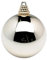 Deco Woerner Glänzende, Champagner Weihnachtskugeln aus Kunststoff, 15 cm Ø - 3 Stück