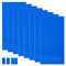 shineFinder 8 base Plates Compatible with Lego, Baseplate 5x10 with 16 x 32 stud board (Blue)