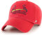 47 NBA Unisex-Erwachsene NBA Clean Up verstellbare Mütze, Einheitsgröße, St. Louis Cardinals Rot, Einheitsgr��e
