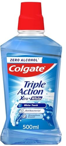 Colgate Triple Action Xtra White Mouthwash 500ml