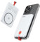 Powerbank Ultra Slim, 5000mAh Power Bank Magnetische USB C 20W Schnellladung Tragbares Ladegerät mit Kabel, Handy Akkupack Mini Powerbank Apple für iPhone 16/15 / 14/13 /12 Pro Max
