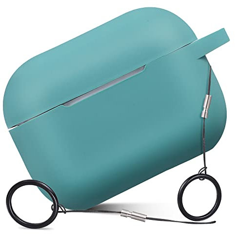 Artibetter Estuche De Silicona para Auriculares Funda Protectora Compatible Correa Antipérdida Hebilla De Anillo para Uso Diario y Viajes