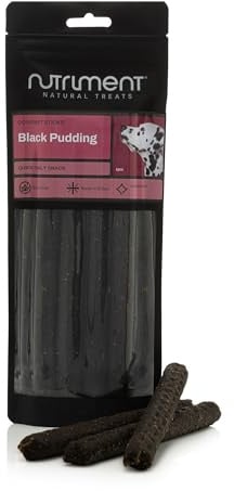 Natural Treats Gourmet Sticks Black Pudding (4pcs) Grain Free Dog Treats