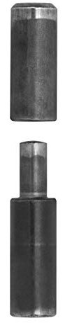 Anschweissbandrolle rund 14 x 70 mm Bandrolle zum anschweißen Anschweißscharnier Stahltürband Stahltür Scharnier von SO-TECH®