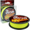 Angel-Berger Wild Devil Baits 8 Braid geflochtene Angelschnur Verschiedene Varianten (Fluo Yellow 150m, 0,12mm)