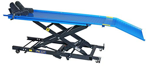 Pro-Lift-Werkzeuge Motorrad-Hebebühne Scherenbühne 450 kg Fußpumpe Motorrad-Hebebühne Motorrad Scheren-Bühne Motorradlift hydraulisch Motorradheber Lift Kreuz Arbeitsbühne Montage-Ständer