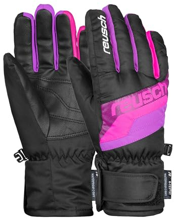 Reusch Skihandschuhe Kinder | warm, wasserdicht, Winddicht & atmungsaktiv | Winterhandschuhe mit Klettverschluss & engem Bund, für Freizeit & Ski, Größe 3-6,5, Dario R-TEX XT Junior