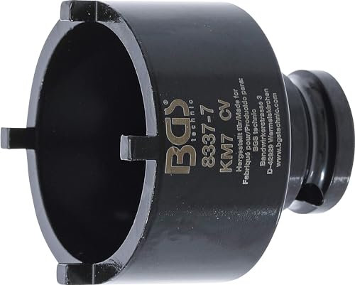 BGS 8337-7 | Vaso almenados | para tuercas ranuradas dientes externos | KM7
