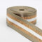 LEDUC 5 m Gurtband, gestreift, glänzend, goldfarben, silberfarben, metallisch, Lurex, 38 mm, Beige, Gold (Kragen 09)