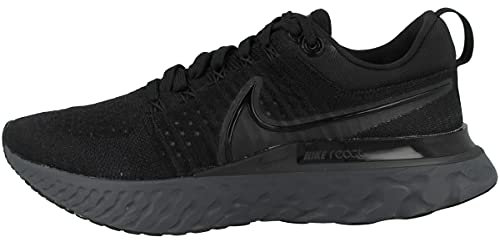Nike CT2357 React Infinity Run FK 2 Men Black/Black-Black-Iron Grey-White UK 6